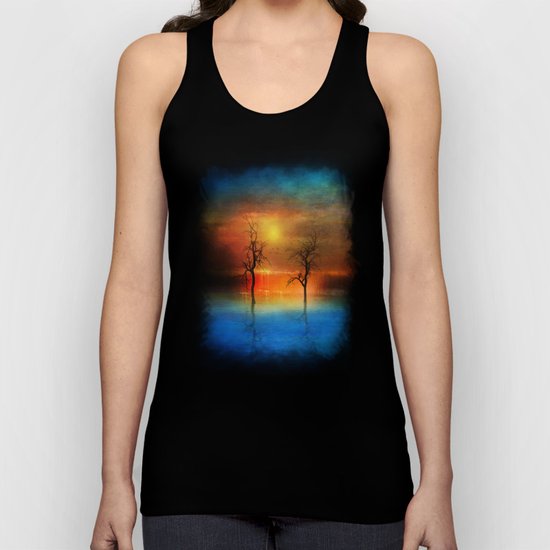 waterfall of light Unisex Tank Top