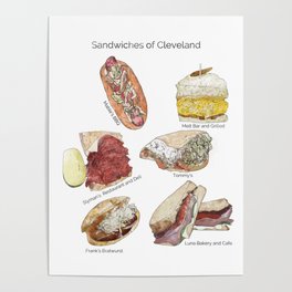 Sandwiches of Cleveland Poster