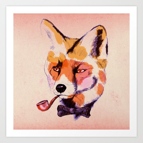 Fox Art Print
