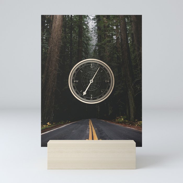 Gold Compass - The Road to Wisdom Mini Art Print