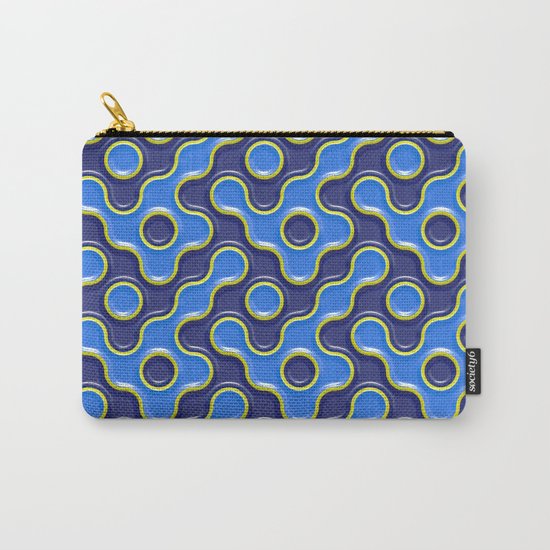 pattern blue 7 Carry-All Pouch