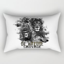 DE NATURE SAUVAGE Rectangular Pillow