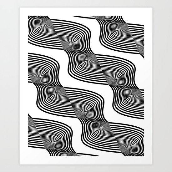 Waves Art Print