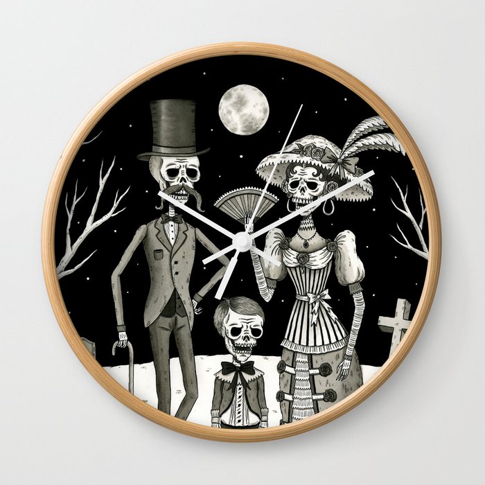 Family Portrait of the Passed Wall Clock
