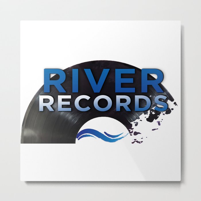River Records Logo Metal Print