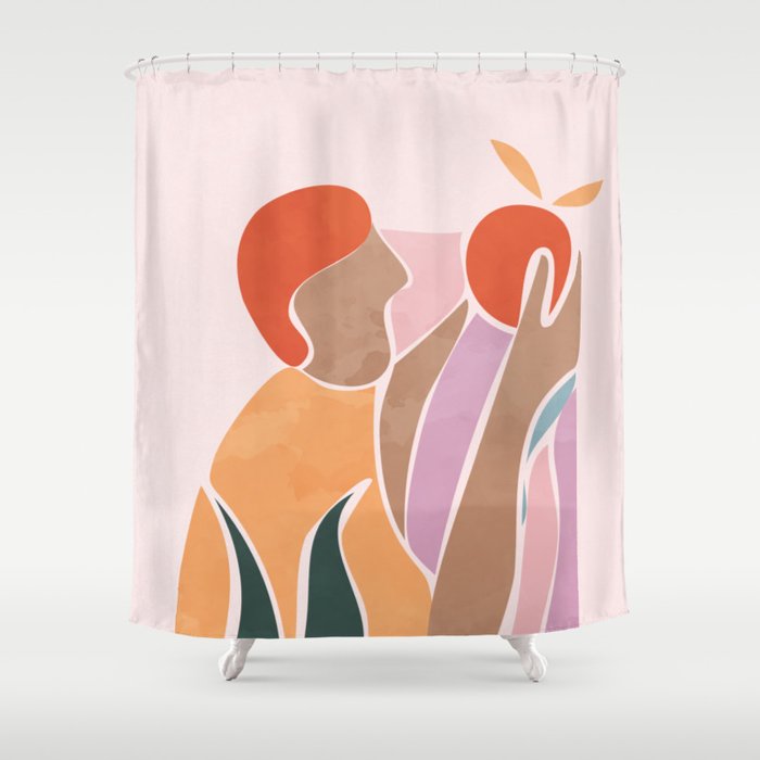 Apple Harvest 4 Shower Curtain