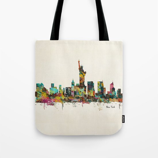 new york city skyline Tote Bag