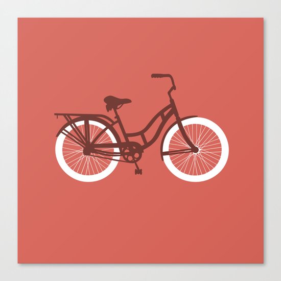 Bike III Canvas Print