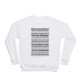 Fucking inspiration Crewneck Sweatshirt
