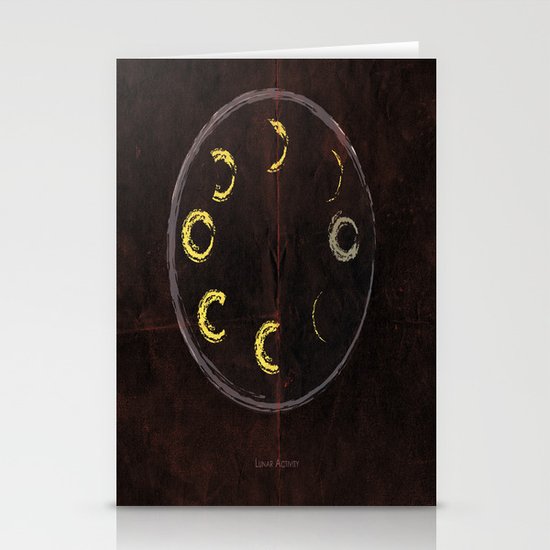 Lunar Activity Stationery Cards