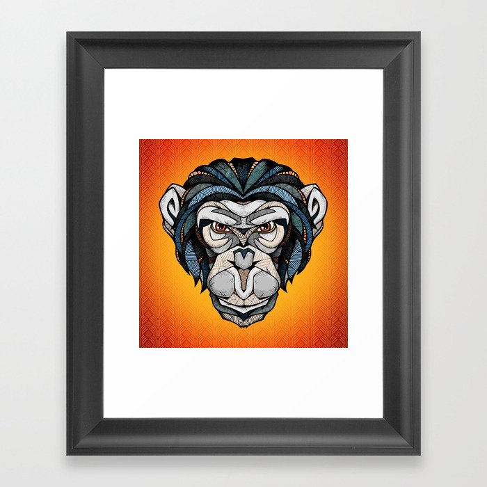 Chimpanzee Framed Art Print