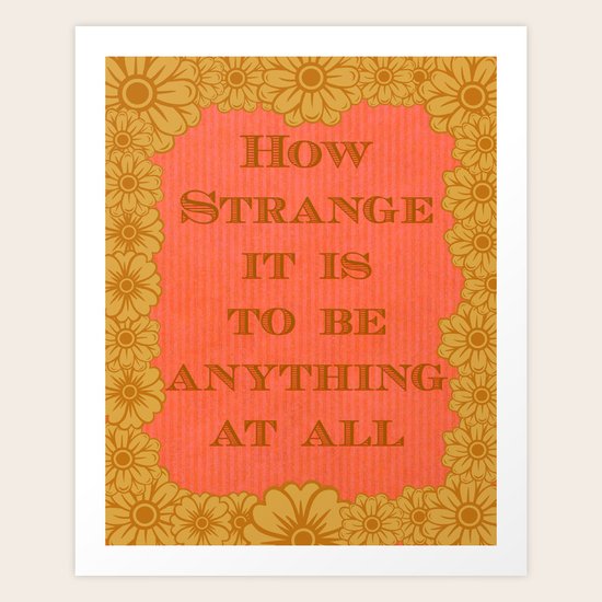 ONE Art Print