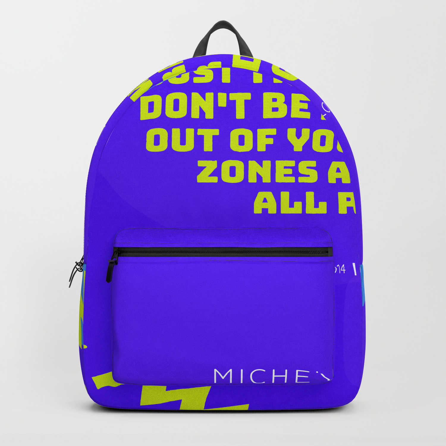 Michelle Obama Quote Just Try New Things Don T Be Afraid Step Out Of Your Comfort Zones And Soar Backpack By Valourine