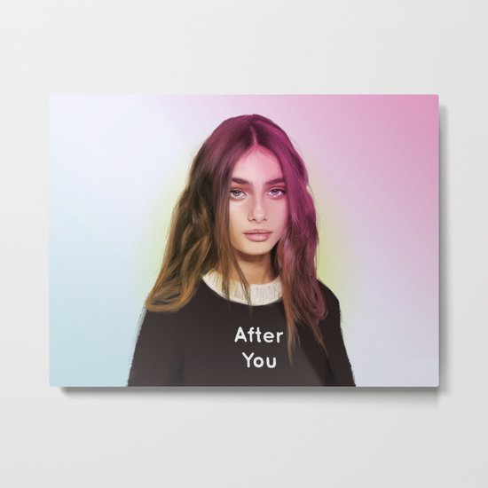 You First Metal Print