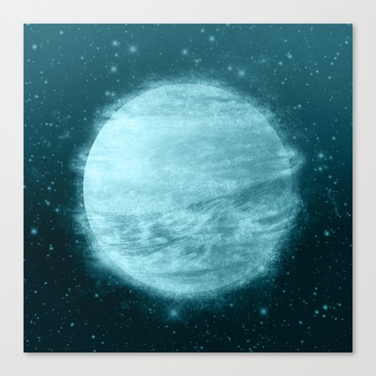 Ice Planet Canvas Print