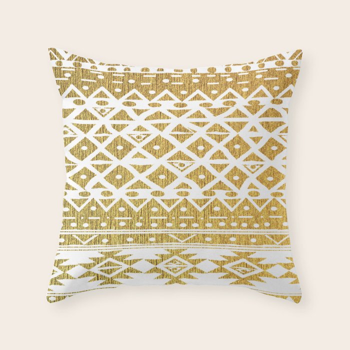 tribal throw pillow