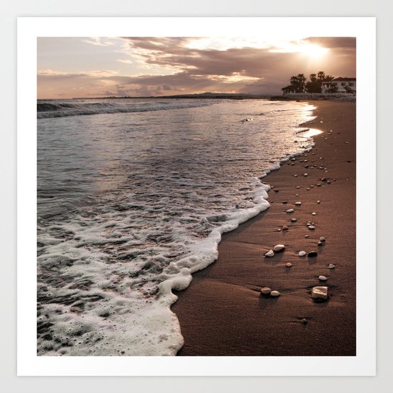 BEACH DAYS XXXVIII Art Print