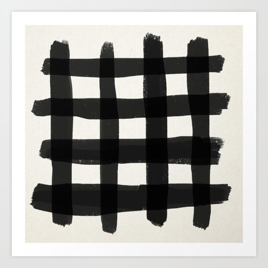 Checkish Art Print