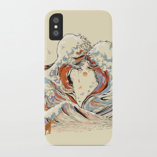The Wave of Love iPhone Case