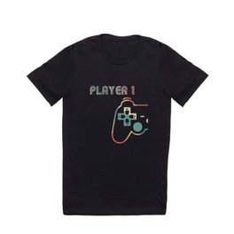 Matching Gamer Couple tee Player 1 Player 2 Shirt T-Shirt T Shirt