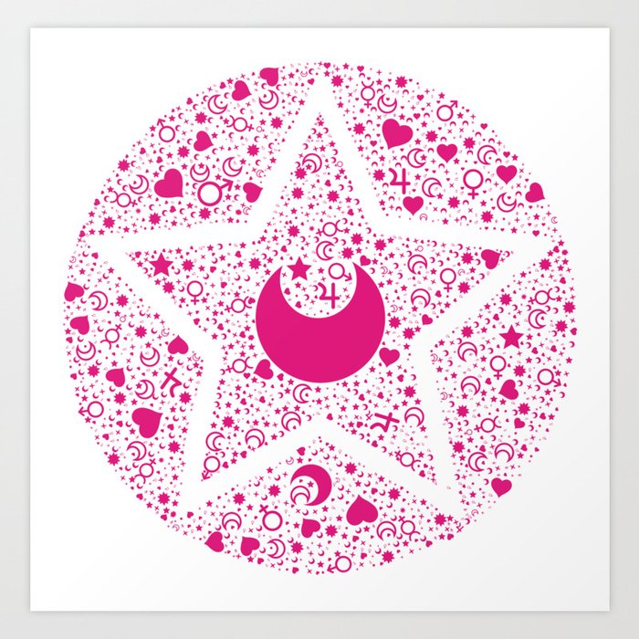 Star Brooch Sailor Moon Art Print By Lunaticpharaoh Society6 Scanlations for sailor moon, codename: star brooch sailor moon art print by lunaticpharaoh