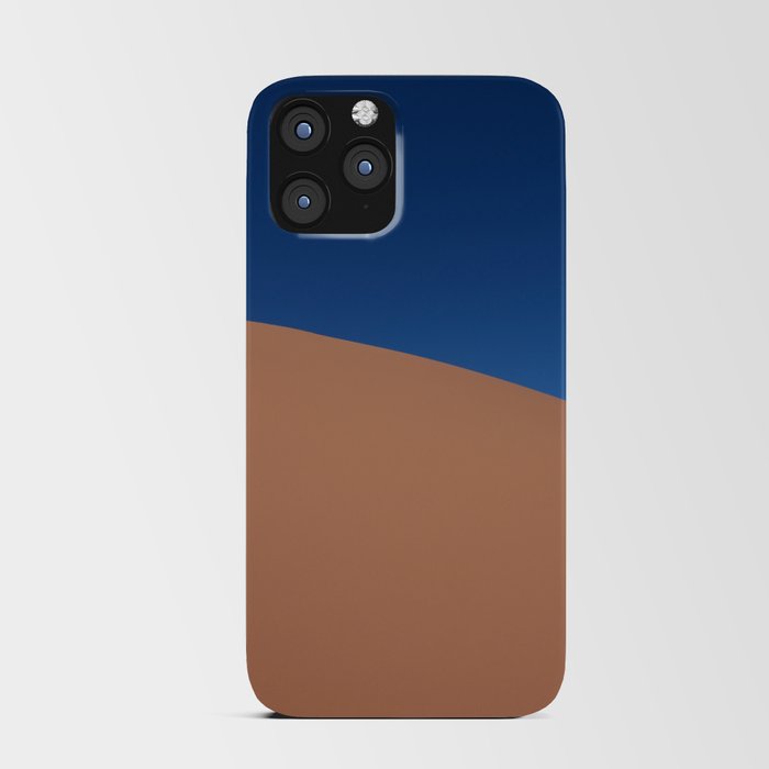 Minimalistic Sand Dunes iPhone Card Case