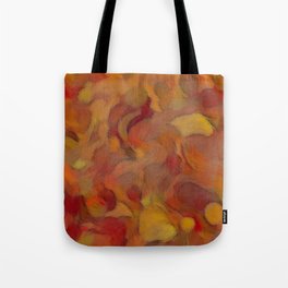 Copper Brown Pattern Tote Bag