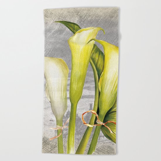 Macro Flower #8 Beach Towel