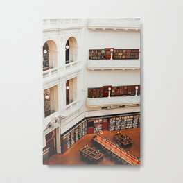 State Library of Victoria // on film Metal Print
