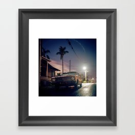 San Diego Nights Framed Art Print