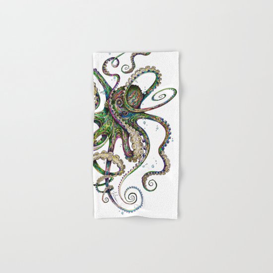 Octopsychedelia Hand & Bath Towel