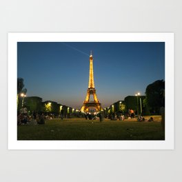The Eiffel Tower Art Print