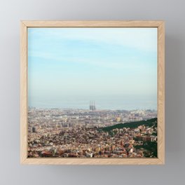 Barcelona Framed Mini Art Print