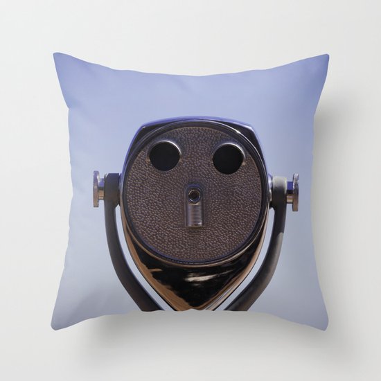 Look into my eyes Throw Pillow