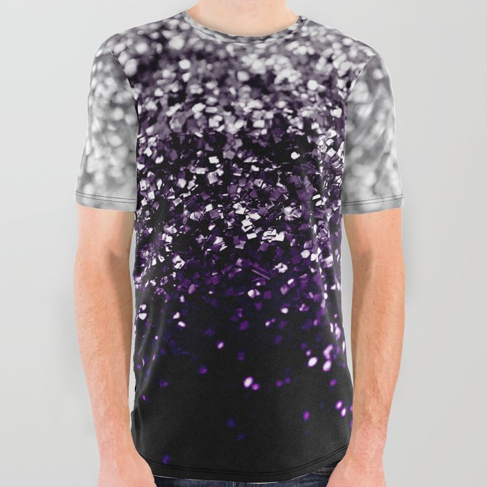 dark purple graphic tee