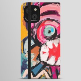 Flesh Graffiti Monster iPhone Wallet Case