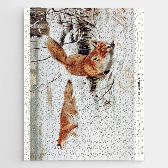 Red Foxes Jigsaw Puzzle