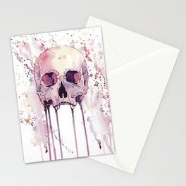 Skull 4 | Memento mori Stationery Cards