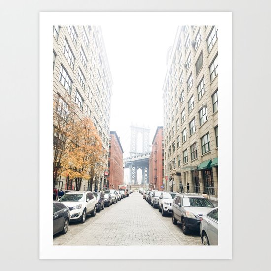 brooklyn streets Art Print