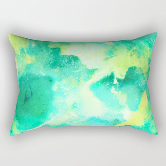 Gold & Jade for the Emperor Rectangular Pillow