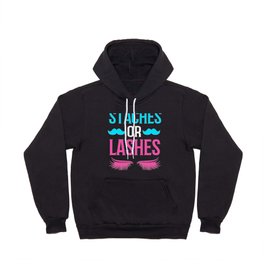 Pink Or Blue Gender Reveal Stashes Or Lashes Hoody