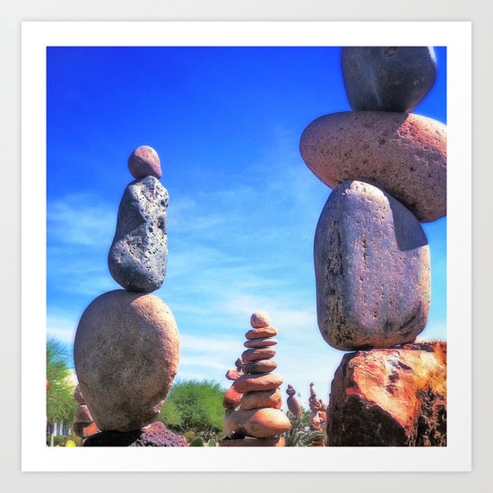 Rocks! Art Print