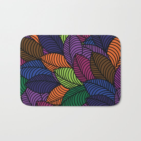 Pattern H Bath Mat