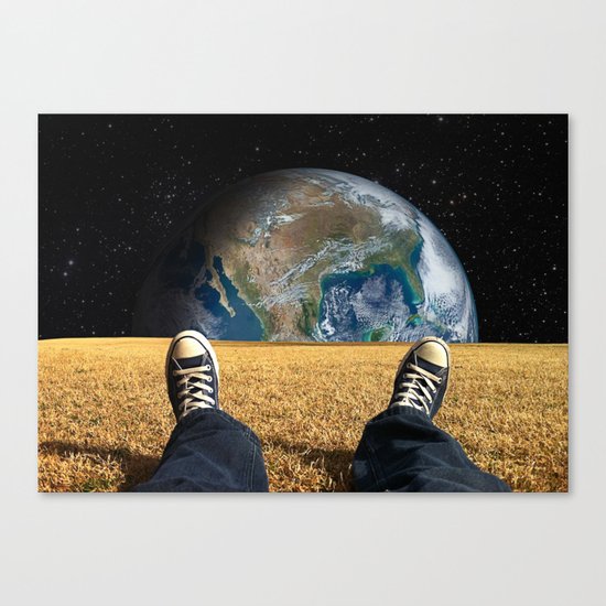 World view Canvas Print
