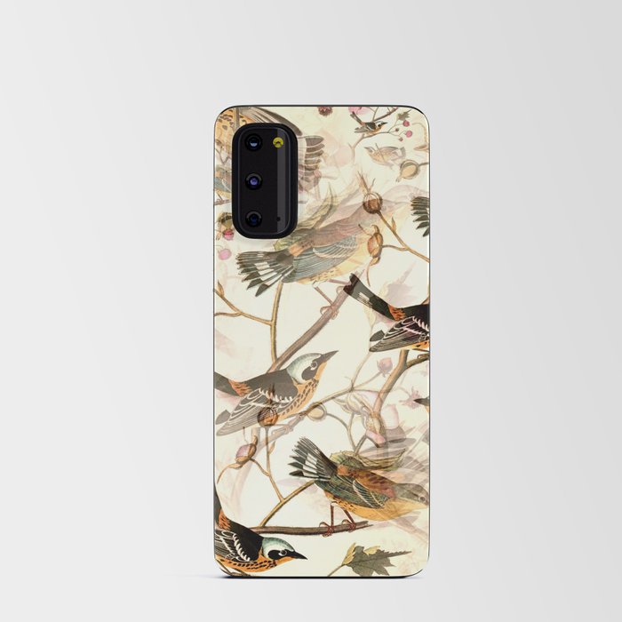 Birds On A Tree Floral Pattern Design Android Card Case