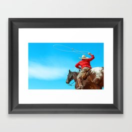Cowboy Sky Framed Art Print