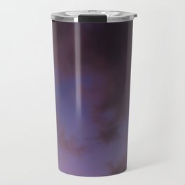 /// Welcoming the night ///  Pink and purple photo of the sky and clouds in South East Queensland Travel Mug