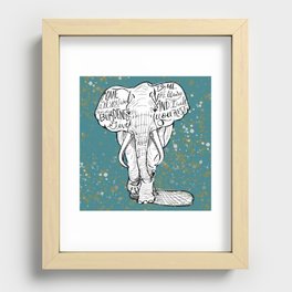 “Give you Rest” Recessed Framed Print