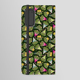 Party Frogs! // Green Android Wallet Case