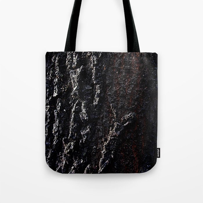 Charcoal Bark Tote Bag by Moonshine Paradise | Society6